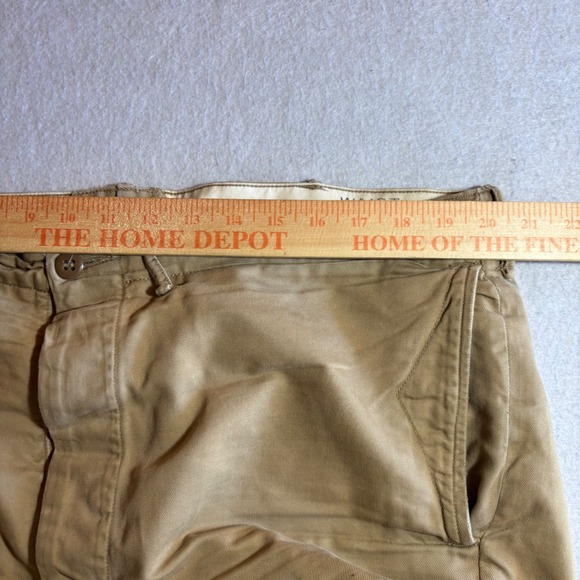 RRL Ralph Lauren Supply Military Officers Field Trousers Khaki Cotton Men 40x28 - Picture 9 of 13